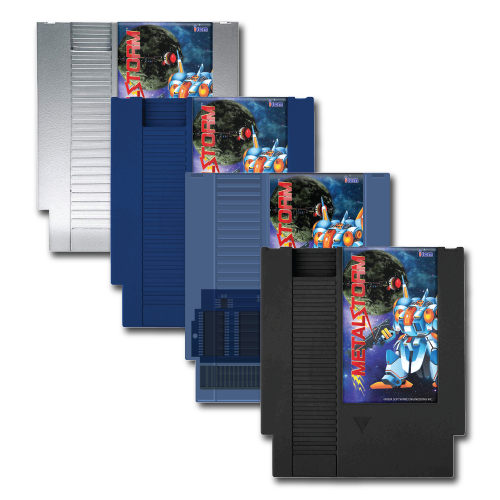 Metal Storm - Collectors Edition Figure (NES) Retro-Bit Europe - Transparent Blue