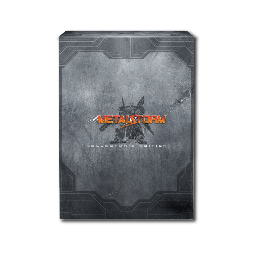 Metal Storm - Collectors Edition Figure (NES) Retro-Bit Europe - Transparent Blue