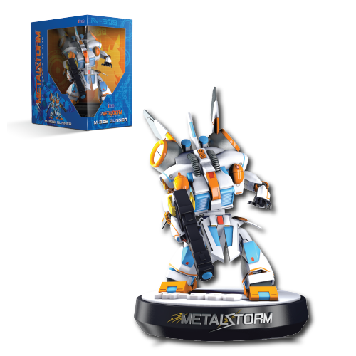 Metal Storm - Collectors Edition Figure (NES) Retro-Bit Europe - Transparent Blue