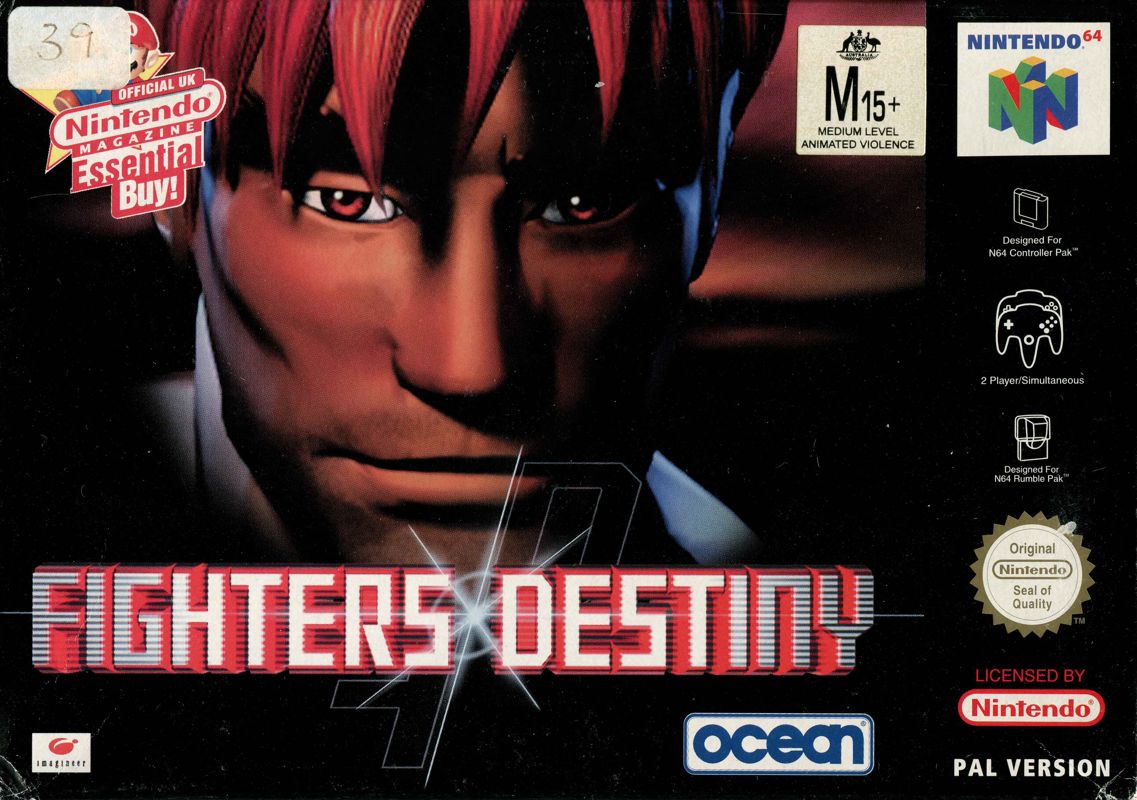 Sore Thumb - image of Fighters Destiny (N64)