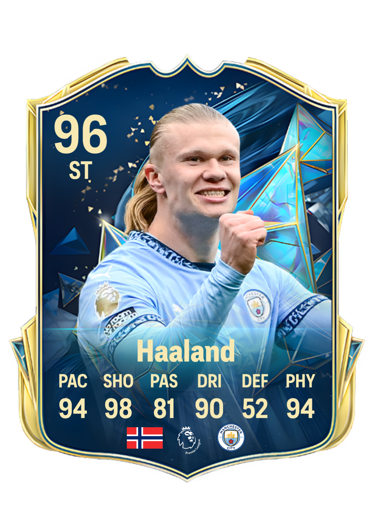 The Coin Printer Haaland Card