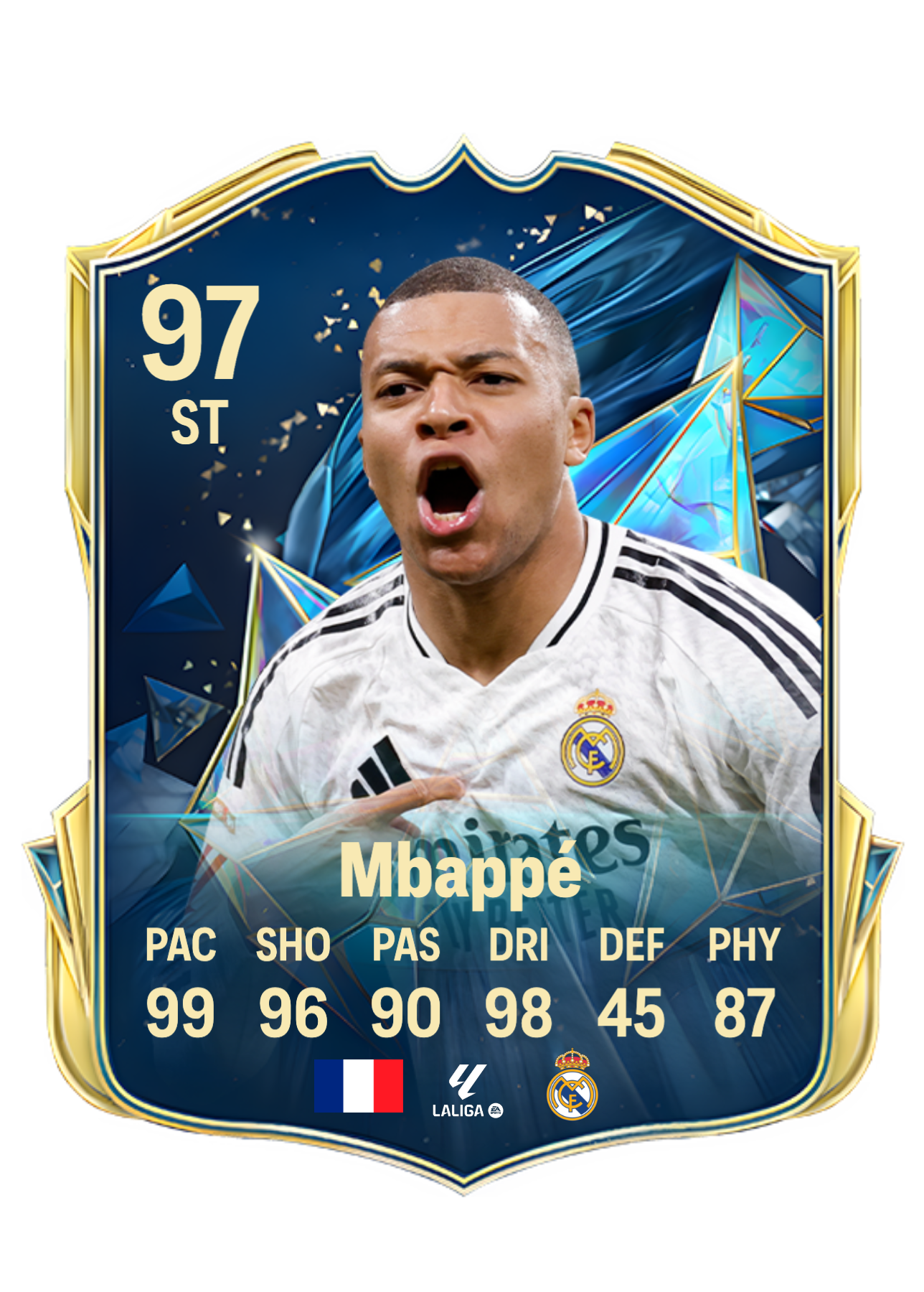 The Coin Printer Mbappe Card
