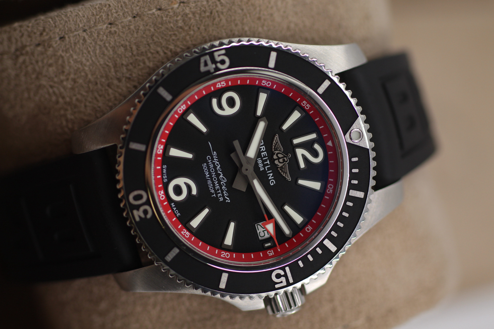 Breitling Superocean Black 42mm A17366