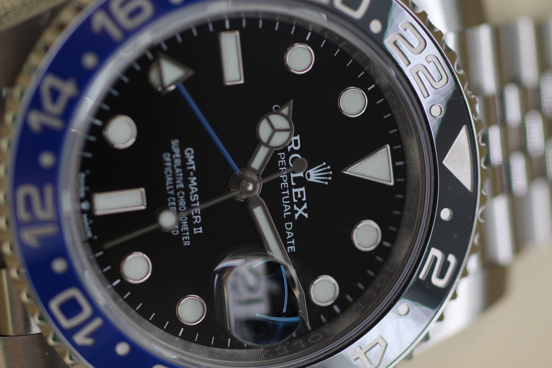 Rolex GMT Master II Batgirl 126710BLNR