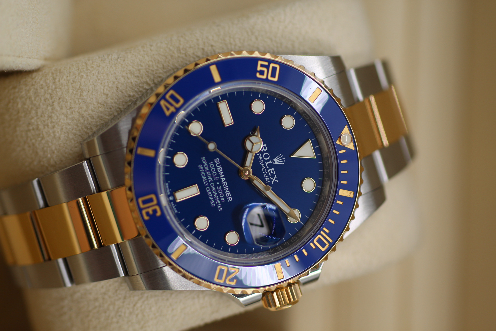 Rolex Submariner Date Bluesy 41mm 126613LB previously sold timepiece