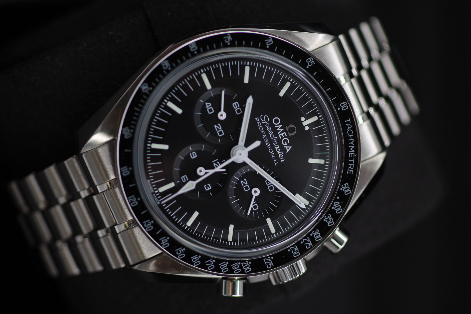 OMEGA Speedmaster Moonwatch Professional Sapphire Sandwich 42mm previously sold timepiece