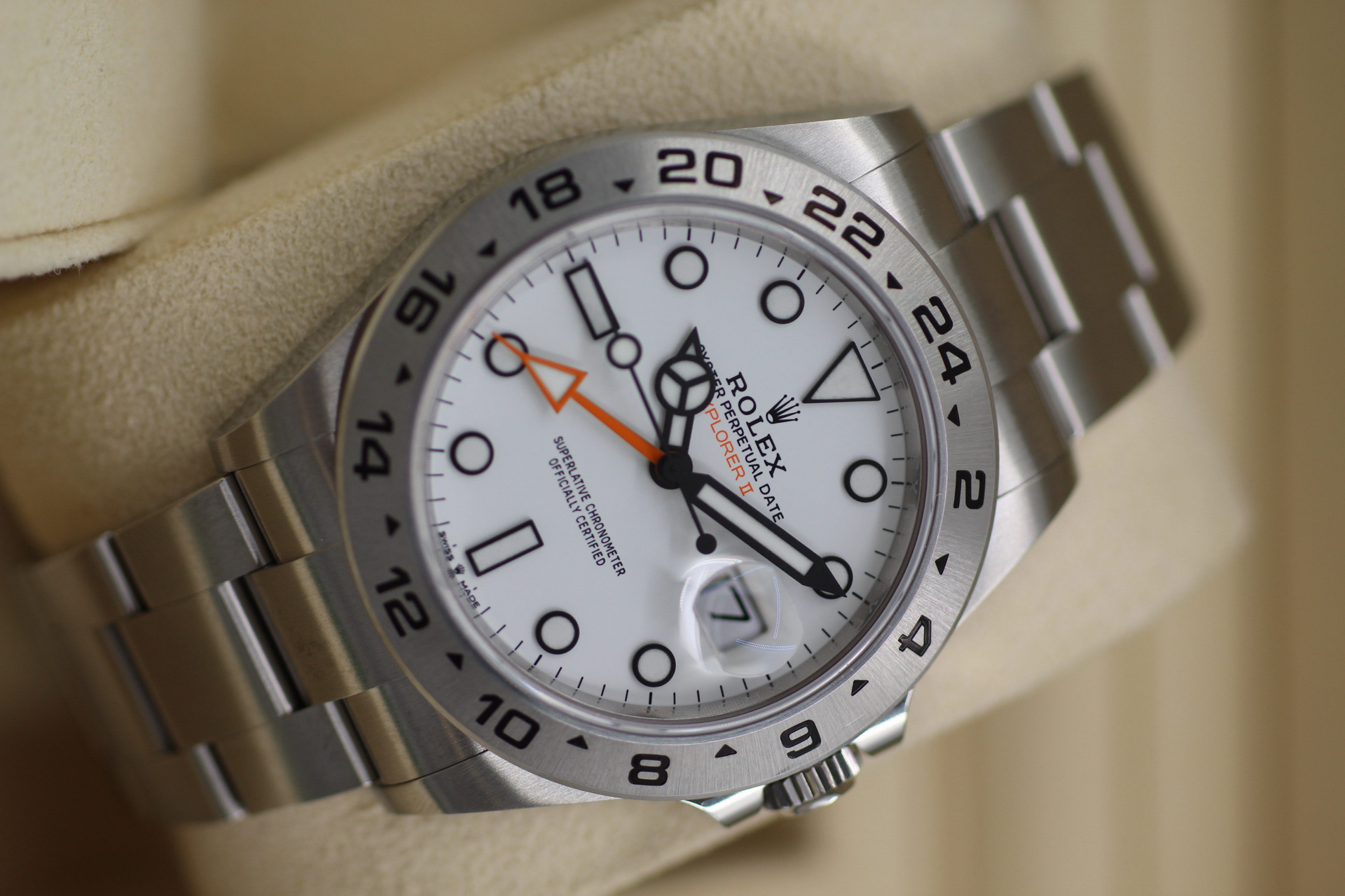 Rolex Explorer II Polar 226570 previously sold timepiece