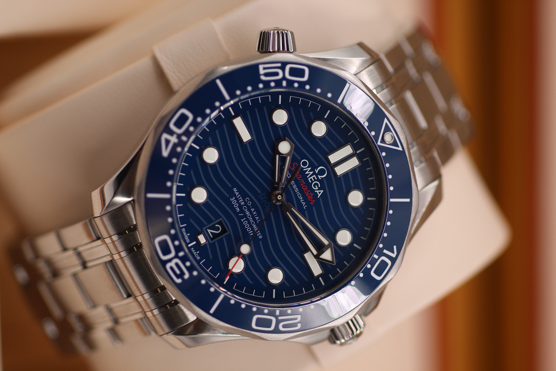 OMEGA Seamaster Professional Diver 300m Blue 42mm previously sold timepiece