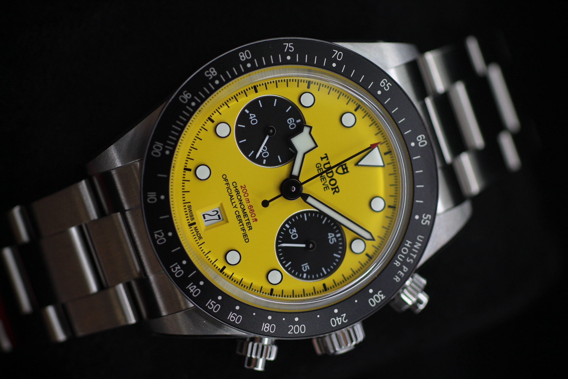 Tudor Black Bay Chrono Bumblebee 39mm M79310N